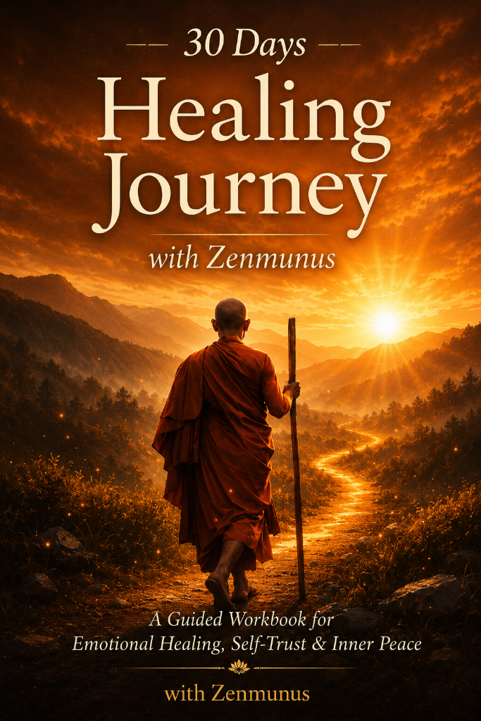 Front cover of the 30-Day Healing Journey premium digital workbook