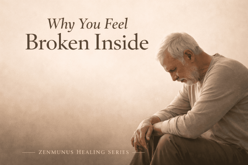 why you feel broken inside