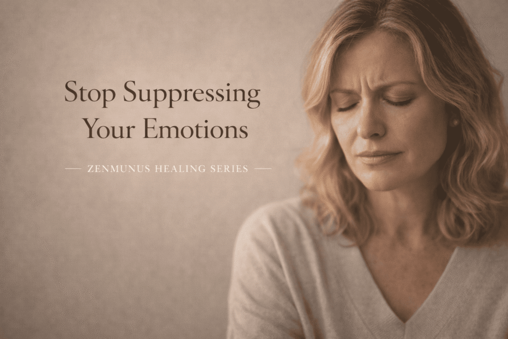 Stop Suppressing Your Emotions